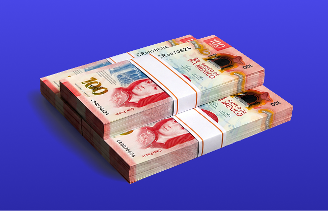 $2,500 en efectivo
