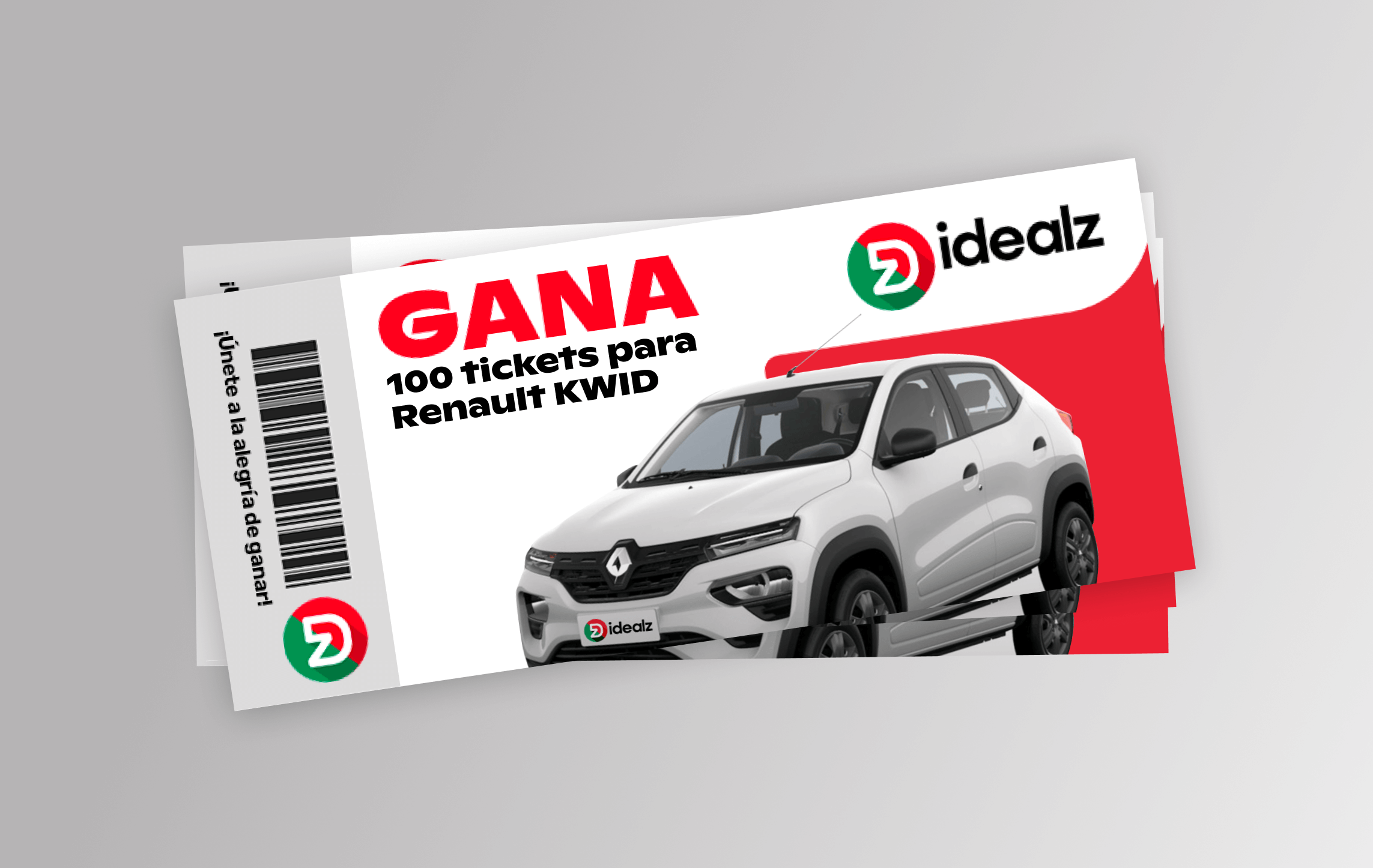 100 TICKETS para nuestra campa&ntilde;a del Renault KWID