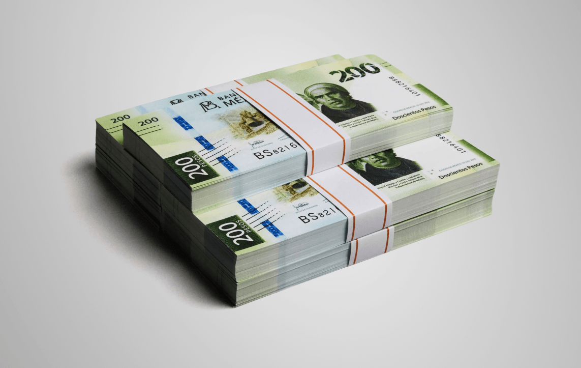 MX$5,000 en efectivo