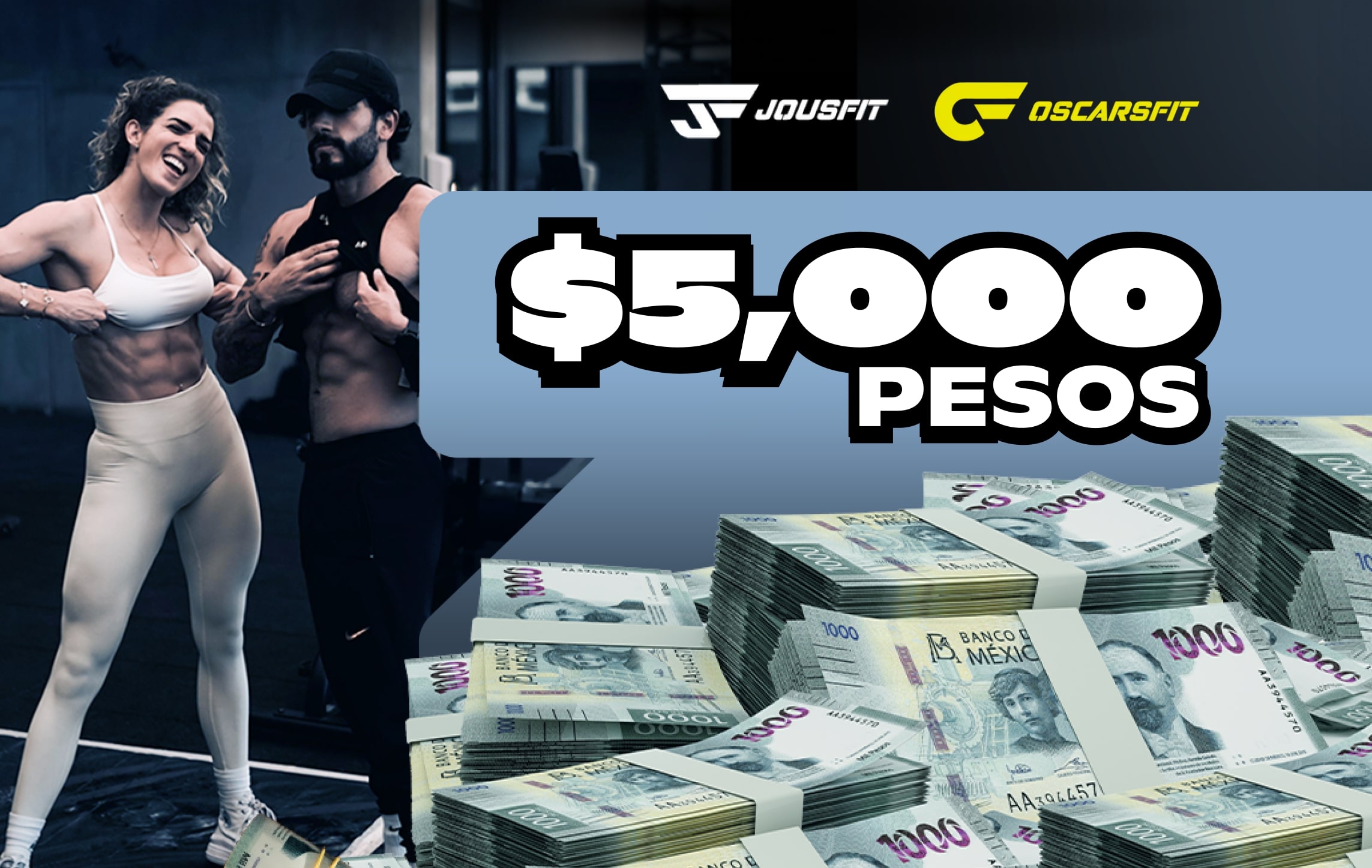 MX$5,000 en efectivo